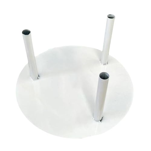 Oshhni Base del Soporte de exhibición del Poste de la Flor, Estante del Tenedor de la Flor, arreglo Floral de pie para la, Tres Polos