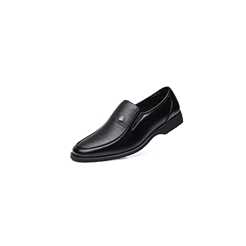 Zapatos de cuero para hombres estilo Oxford con acabado clásico premium