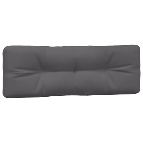 Coussins de palette imperméables anthracite pour fauteuil de terrasse - 4