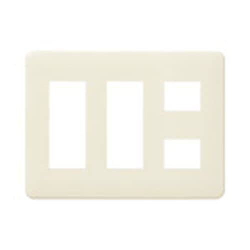 パナソニック(Panasonic) モダンプレート8コ用 ミルキーホワイト WN6008W