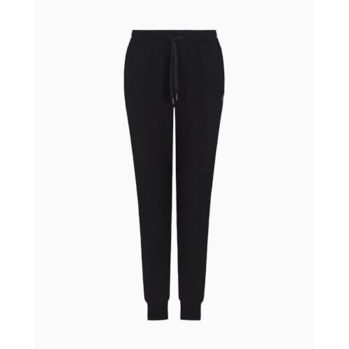 Armani Exchange Women's Icon Embroidery Jogger, Black, Large by Armani Exchange - Image 3