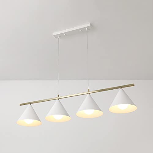 Suspension longue bande au design minimaliste en fer forgé pour salon moderne et restaurant chic