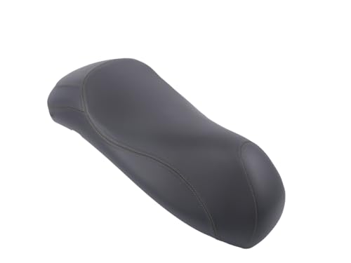 Housse de selle Piaggio Vespa GTS 300 Corsa 2009-2023 noire avec coutures ton sur ton