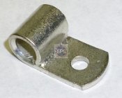 F226 Non-Insulated Flag Terminal Wire Range 4, 3 Stud Size #10
