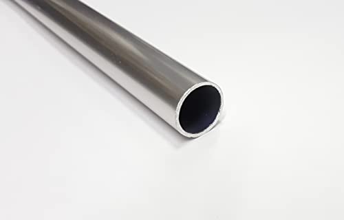 Alüminyum Yuvarlak Boru Renk Gri Uzunluk 100 cm Dış Çap 10 mm