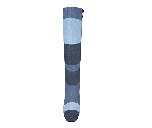 Impo International Vandie Vandie Patchwork Boot With Memory Foam, Denim Multi, 7 #TOP3