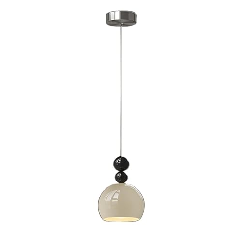 Lampe suspendue moderne minimaliste avec abat-jour en polyéthylène tricolore réglable pour chambre