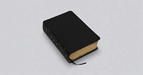 Study Bible-ESV-Personal Size: English Standard Version Personal Size Genuine Leather Black