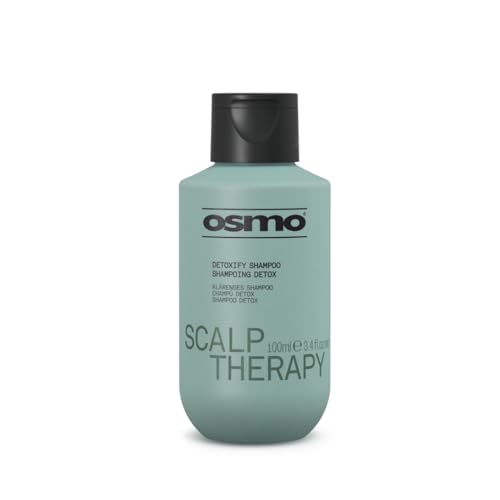 OSMO Scalp Therapy Detoxify Shampoo | Clarifying Cleanser | Removes Product Build-Up | Vegan. 100ml