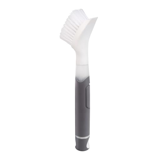 Image of CELOX Dish Soap Brush with Soap Dispenser for Dishes, Pans, Sink, Pots