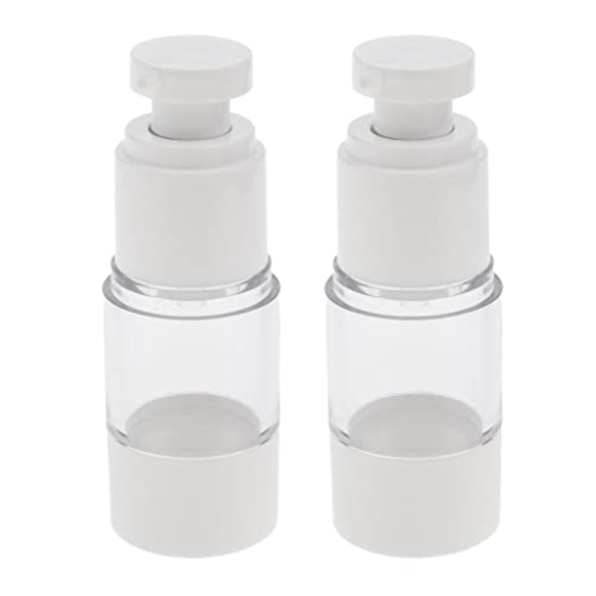 BNF® 2X Sterile Airless Pump Bottle, 15ml, Pack of 2