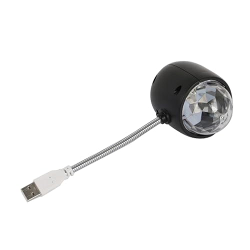 TOYANDONA Lightweight Creative Strobe Light Ball Stage Lamp Includes 7 Modes Mini Disco Ball Light for Stage Home Ktv Party Bar