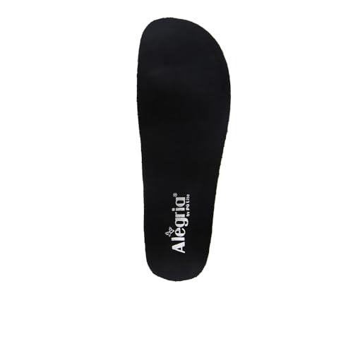 Image of Alegria Women's Classic Replacement Arch Support Footbed Black 11.5-12 Wide Width US