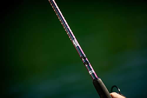 Abu Garcia 7’ Iaconelli Signature Finesse Spinning Fishing Rod, 7’ 3+1-Piece Spinning Rod For All Types Of Fishing, Balanced And Lightweight #TOP6