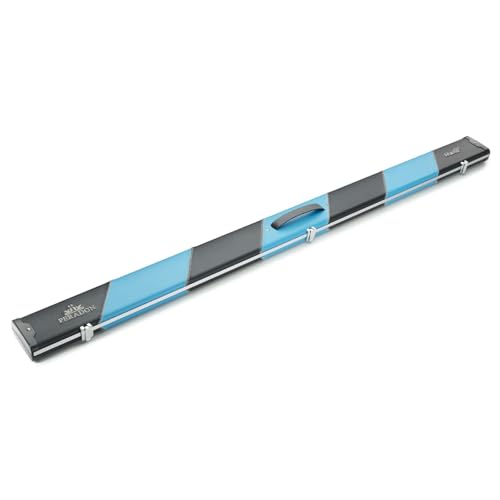 Contrast Peradon Halo Cue Case for Snooker & Pool Cues - Black & Sky Stripe