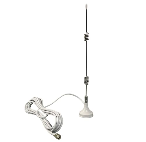 OOSSXX Dual Band WiFi Camera Extend Antenna, 2.4GHz 5GHz 5.8GHz 7dBi WiFi Antenna with SMA Male Connector for Security Camera, Network Devices Wireless Range Extender