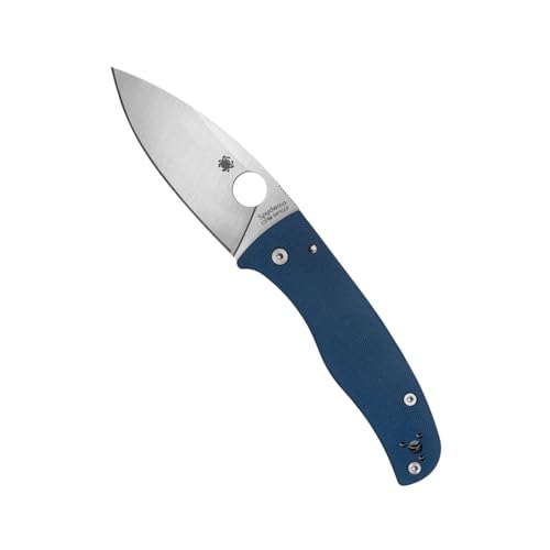 Spyderco Bodacious Folding Pocket Knife with 3.6" CPM SPY27 Steel Blade and G-10 Handle - EDC Knife for Men and Women, Perfect for Hunting, Tactical, Camping, Survival, Hiking - PlainEdge - C263G...