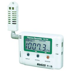 ティアンドデイ(T&D) USB接続データロガー おんどとり TR-73U 1-9822-01
