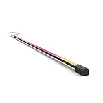 Philips Hue Play Gradient Light Tube schwarz 125cm, 1260lm, Surround-Beleuchtung, bis zu 16 Mio. Farben, einstellbare Lichteffekte, steuerbar via App, für Fernseher geeignet