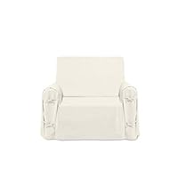 Soleil D'ocre Panama - Copertura Per Poltrona In Cotone, Rosso, 90x270 Cm, Ideale Per Esterni