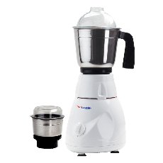 Lazer Hotshot Mixer Grinder with 2 Jars (450 W), Multicolour