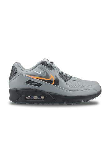 Nike Air Max 90 Next Nature GS Boys Shoes Size 7, Color: Grey/Black