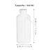 GRIRIW 2pcs 500ml Wide Mouth Safety Squeeze Wash Bottles, Reusable Plastic Cleansing Bottles for Lab and Industrial Use