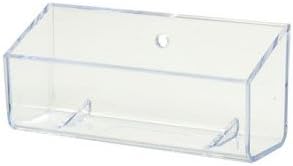 SourceOne 6-pack Wall Mount Clear Acrylic Business Card Holders NEW