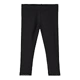 Elástico NAME IT NKFVISTA Capri Legging FF Noos Leggings, Negro, 122 cm para Niñas