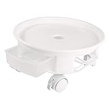 Plateau mobile pour pot de fleurs - peut garder la zone autour du pot de fleurs et le sol propres et bien rangés, facile à utiliser et à nettoyer, plateau mobile pour pot de fleurs