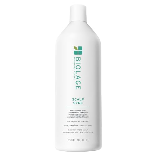 Biolage Scalp Sync Anti-Dandruff Shampoo - Deeply Cleanses Hair & Scalp, Moisturizing Dandruff...