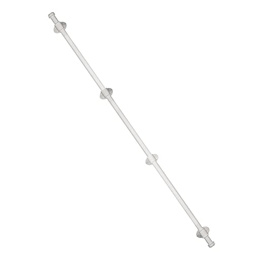 Rampe d'escalier extérieure en métal avec barre d'appui pour senior - 2