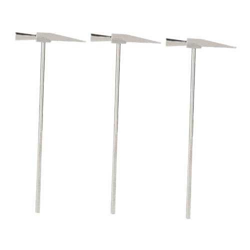 Yardwe 3 Pcs Kalimba Tuning Hammer for Percussion Instrument Sound Maintenance Rounded Flat Head for Delicate Parts Comfortable Grip for Key