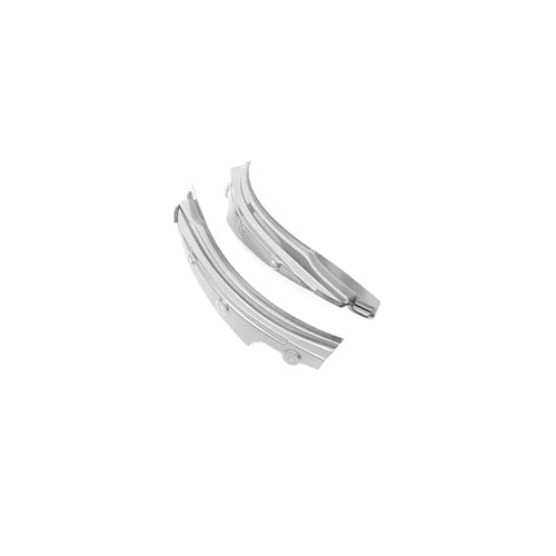 Volvo XC60 純正ホイールフェンダー 2018-2023 専用 リアドアホイールマッドガード フェンダー マッドフラップガード スプラッシュカーアクセサリー オート2個(Chenguang Silver 735)