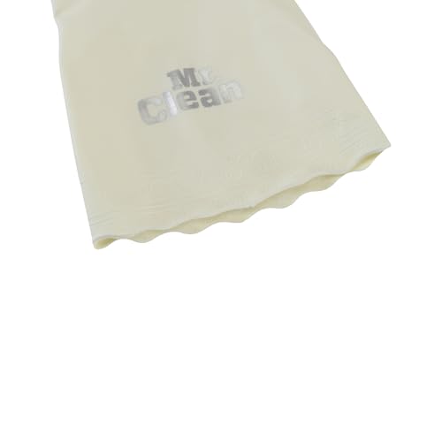 Mr. Clean Bliss Premium Reusable Latex-Free Vinyl Cleaning Gloves with Non-Slip Grip, Large