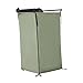 KiBcsLic Vehicle Side Shower Tent Shower Room Toilet Stall Restroom Privacy Shelter Bathroom for Van Automotive Outside Beach Travel, Dark Green