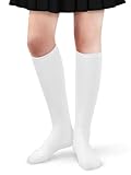 Hryrbay Orange Knee High Socks for Women, Halloween Costumes Knee High Socks Cotton Women Tube Sock Tall Long Sock