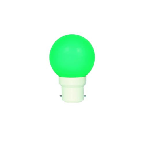 Image of K D 0.5W B22 LED Yellow LED Bulb (Deco Mini) (Bulb Pack of 05=- Mix Colour)