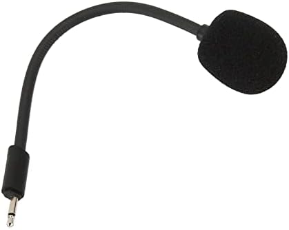 Diyeeni Detachable Microphone Mic Fits for 100 Gaming Headsets, Noise Cancelling Replacement Mic 2.5mm Jack, Bendable Microphone Arm, Plug and Play