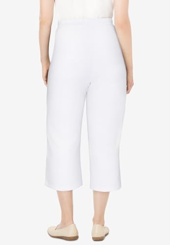 Woman Within Plus Size Easy Going Knit Capri2