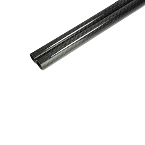 6pcs/lot New 8mm x 6mm x 330mm Roll Wrapped Carbon Fiber Tube Boom for Multicopter for X650 Quadcopter Accessories Carbon Fiber Square Tube(Carbon Fiber)