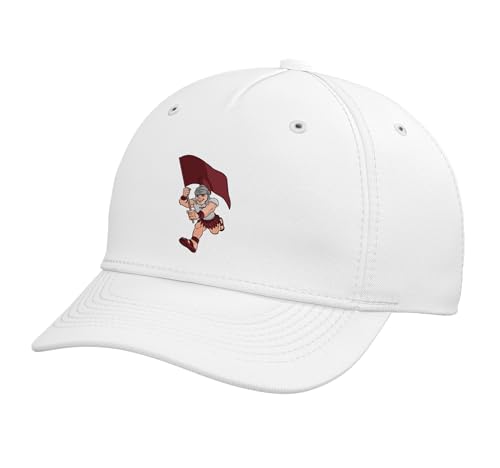 Troy University Trojans TROY24 Adjustable Printed Baseball Hat, White