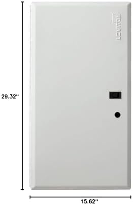 Leviton 28" Structured Media Hinged Cover, 47605-28D, White image 4