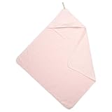 Koeka Babybadhanddoek met capuchon, voor jongens en meisjes, Dijon, badstof van biologisch katoen, lusvaste badstof