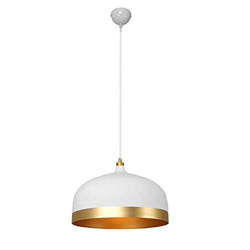 Suspension luminaire dôme métal anti-éblouissement pour éclairage cuisine island