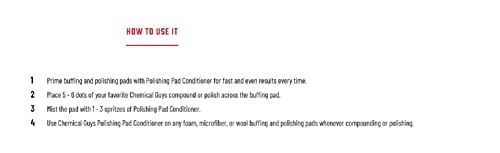 Chemical Guys Buf_301_16 Polishing And Buffing Pad Conditioner, 16 Oz #TOP6