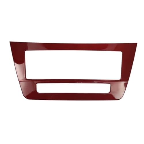 Accessoires console centrale W204 avec autocollants bouton volume clim rouge