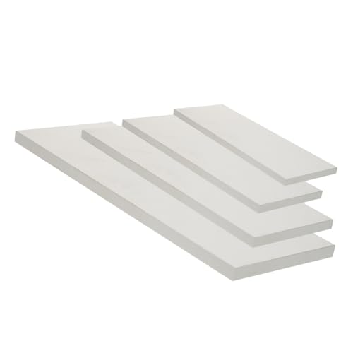 Étagère murale en bois set de rangement rustique pour meuble mural