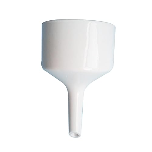 KICHOUSE Stainless Steel Buchner Funnel 60mm Wide Mouth Liquid Funnel for Transferring Liquids Powders and Dry Ingredients Dishwasher Safe