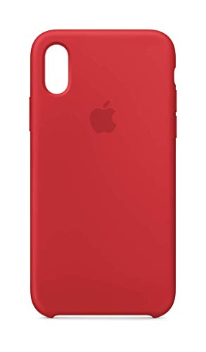 Image of Apple Silicone Case (for iPhone Xs) - (Product) RED
